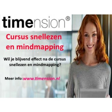 Cursus Snellezen - Timension.nl Arnhem
